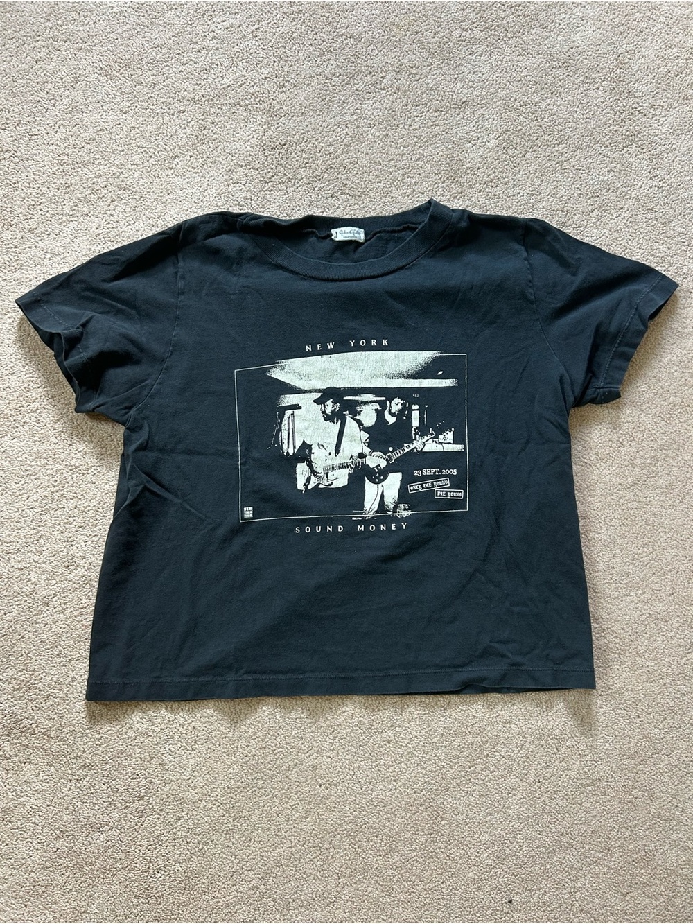 Brandy Melville Black Graphic Tee